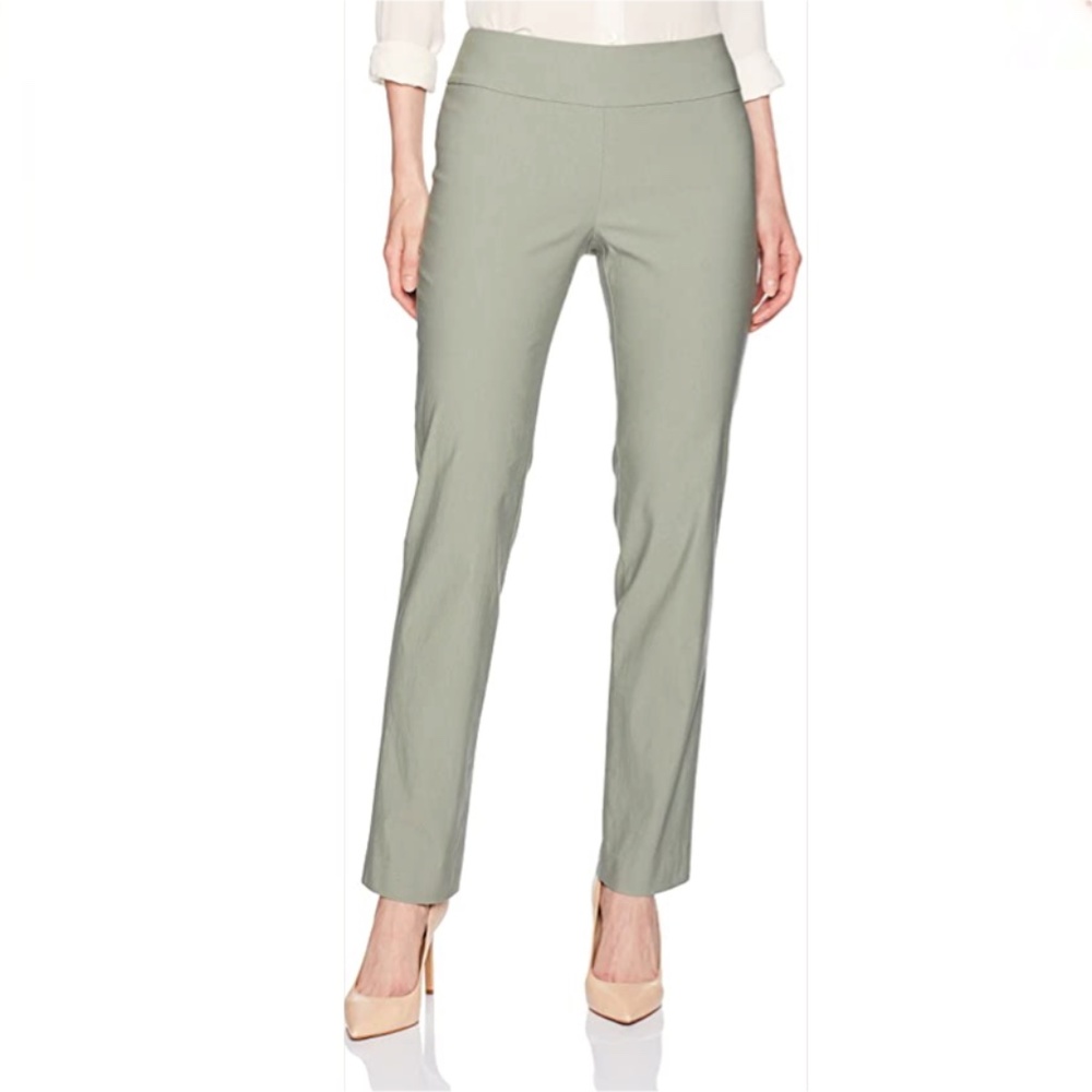 NIC + ZOE Wonderstretch High Rise Straight Pants - Picture 1 of 6